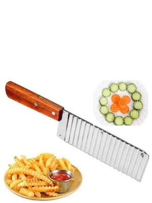 Нож для волнистой нарезки картошки фри и овощей | 6313011