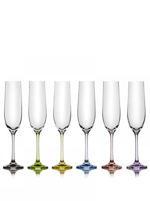 Набор бокалов для шампанского 6 шт. 190 мл | 6314571