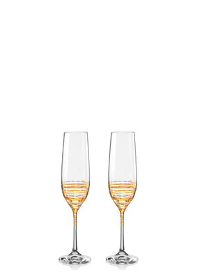 Набір келихів для шампанського 2 шт. 190 мл | 6314578