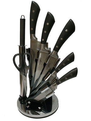 Набір ножів на підставці 8 предметів | 6314580