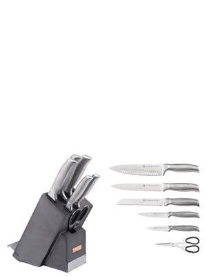 Набір ножів з підставкою 6 предметів | 6316981