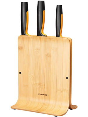 Набор ножей  FF с бамбуковой подставкой 3 шт | 6317375
