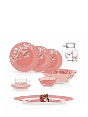 Сервіз столовий 46 предметів Japanese Pink | 6317574