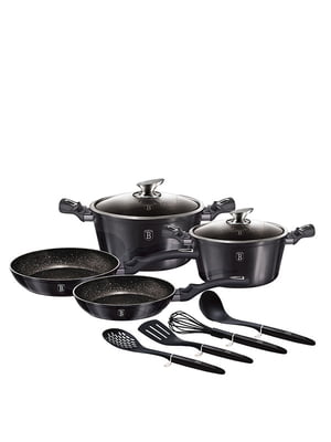 Набор посуды 10 предметов Haus Metallic Line Carbon Pro Edition | 6317644