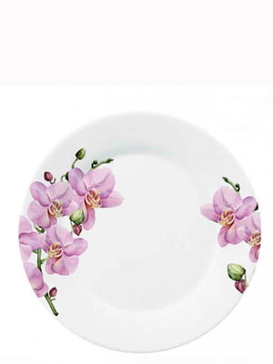 Тарелка десертная 180 мм декор Орхидея | 6318522