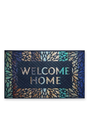 Килимок під двері «Welcome Home» 45х75х0,4 см | 6319242
