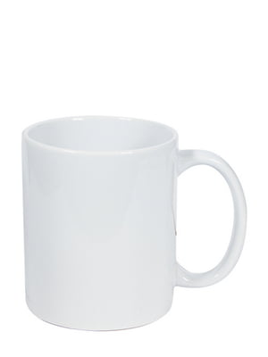 Чашка белая 340 мл | 6320058