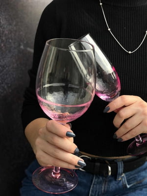 Бокал для вина 550 мл Розовая мечта | 6320883