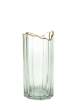 Стеклянная ваза Прохлада 30 см | 6321059