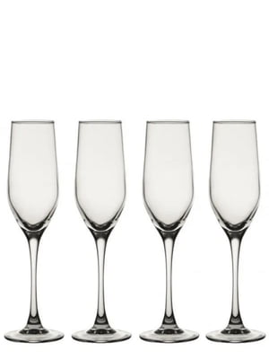 Набір келихів для шампанського Час дегустацій Шампань 160 мл 4 шт | 6323385