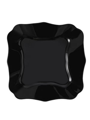 Тарілка десертна Authentic Black 20 см | 6323624