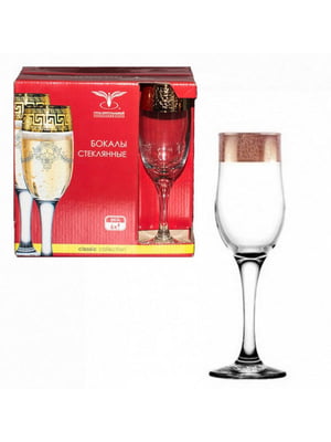 Набор бокалов для шампанского Барокко 200 мл 6 шт | 6323687