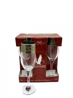 Набір келихів для шампанського Версаче 200 мл 6 шт | 6323690