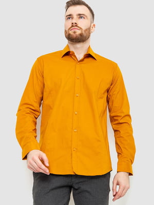 Рубашка горчичного цвета | 6325264