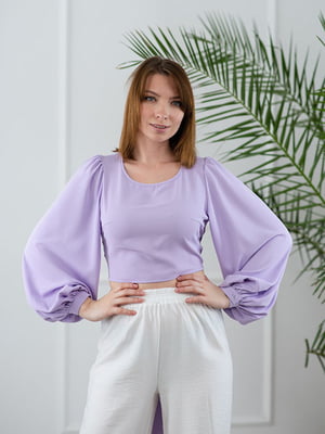 Блуза фіолетового кольору | 6327949