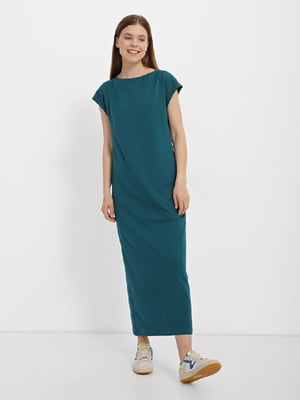 Сукня темно-бірюзового кольору | 6332582