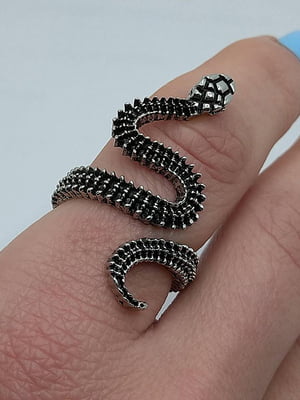 Жіноче кільце "змія" навколо пальця | 6332816