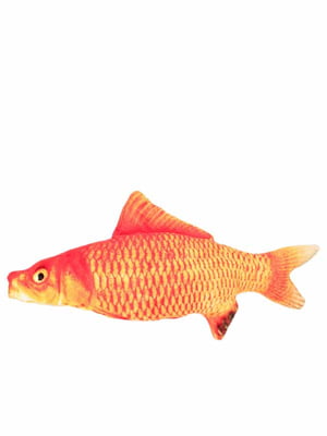 Игрушка для котов “Рыбка карп” оранжевая (20 см) | 6333201