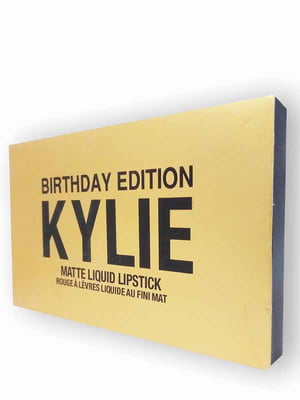 Набор матовой жидкой помады Kylie Birthday Edition | 6333437