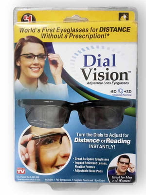 Очки-лупа Dial Vision с регулировкой | 6333532