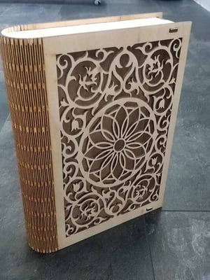 Скринька-книга дерев'яна | 6333745
