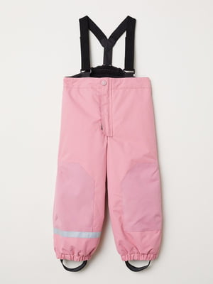Рожеві штани з підтяжками | 6350455