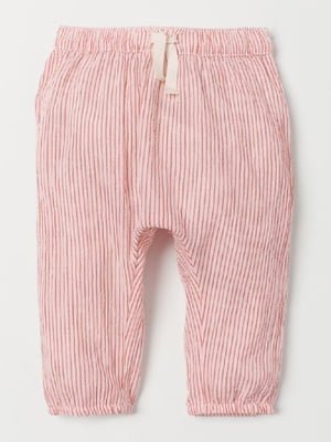 Рожеві штани в смужку | 6350513
