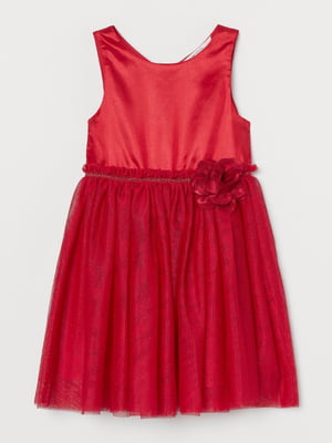 Платье красное с подкладкой | 6350594
