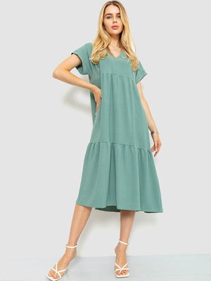 Платье оливкового цвета | 6351234