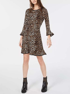 Платье с леопардовым принтом | 6351692