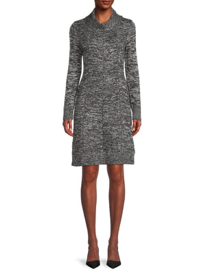 Сукня-светр сіра | 6351964