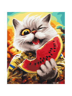 Картина за номерами "Котик у Херсоні" (40х50 см) | 6353439