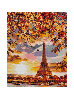 Алмазна мозаїка "Осінній Париж" (40х50 см) | 6354012