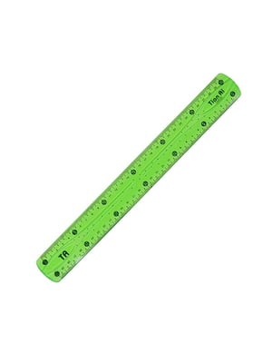 Линейка неломайка зеленая (30 см) | 6354205