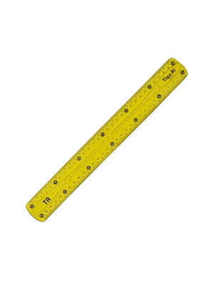 Лінійка неломайка жовта (30 см) | 6354207