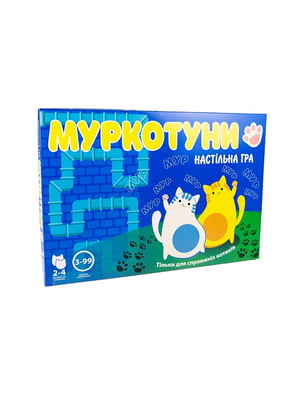 Настольная игра-бродилка "Муркотуны" на украинском языке | 6354356