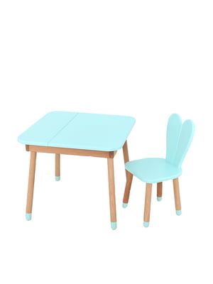 Стол со стульчиком, бирюзовый | 6354484