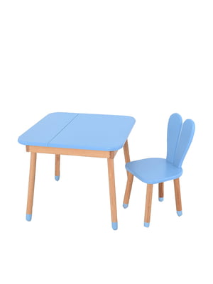 Стол со стульчиком, голубой | 6354485