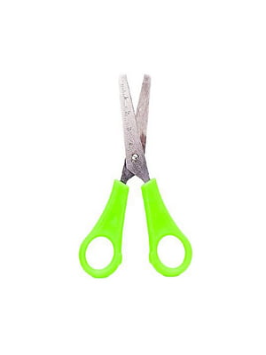 Ножиці дитячі зелені (13 см) | 6354995