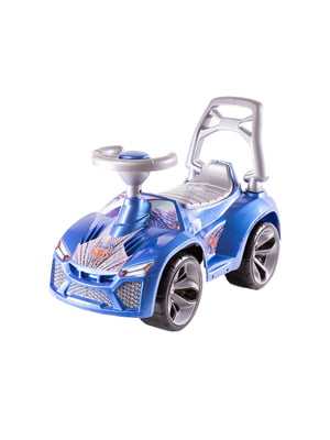 Машинка дитяча-каталка Ламбо синя | 6355540