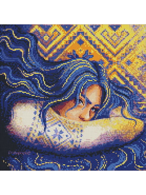 Алмазна мозаїка "Кольори моєї нації" (40х40 см) | 6356108
