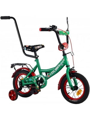 Велосипед дитячий "EXPLORER" green 12" | 6356320