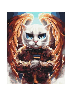 Картина за номерами "Котик Ангел" (40х50 см) | 6356831