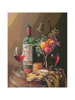 Алмазна мозаїка "Романтична вечеря" (40х50 см) | 6357082