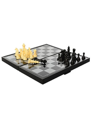 Шахи магнітні (3 в 1: шахи, шашки, нарди) | 6357182