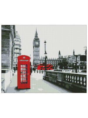Алмазна мозаїка "Дзвінок з Лондона" 40х50 см | 6357284