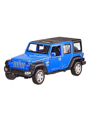 Детская машинка металлическая Jeep Wrangler Rubicon масштаб 1:32 | 6357302