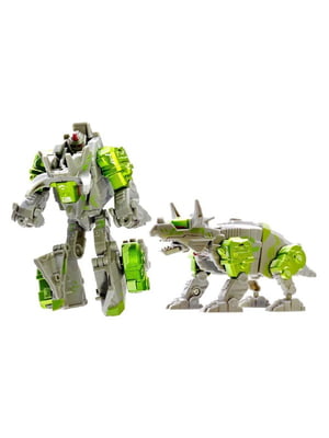 Дитячий ігровий трансформер робот та тварина (Зелений динозавр) | 6357978