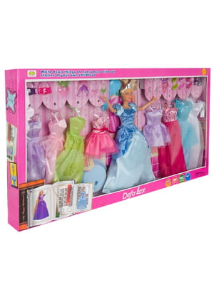 Детская кукла с нарядами платья 8 шт | 6358324