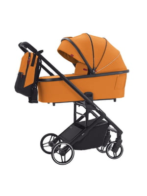 Коляска детская универсальная 3в1 CARRELLO Alfa CRL-6508 Sunrise Orange | 6358356